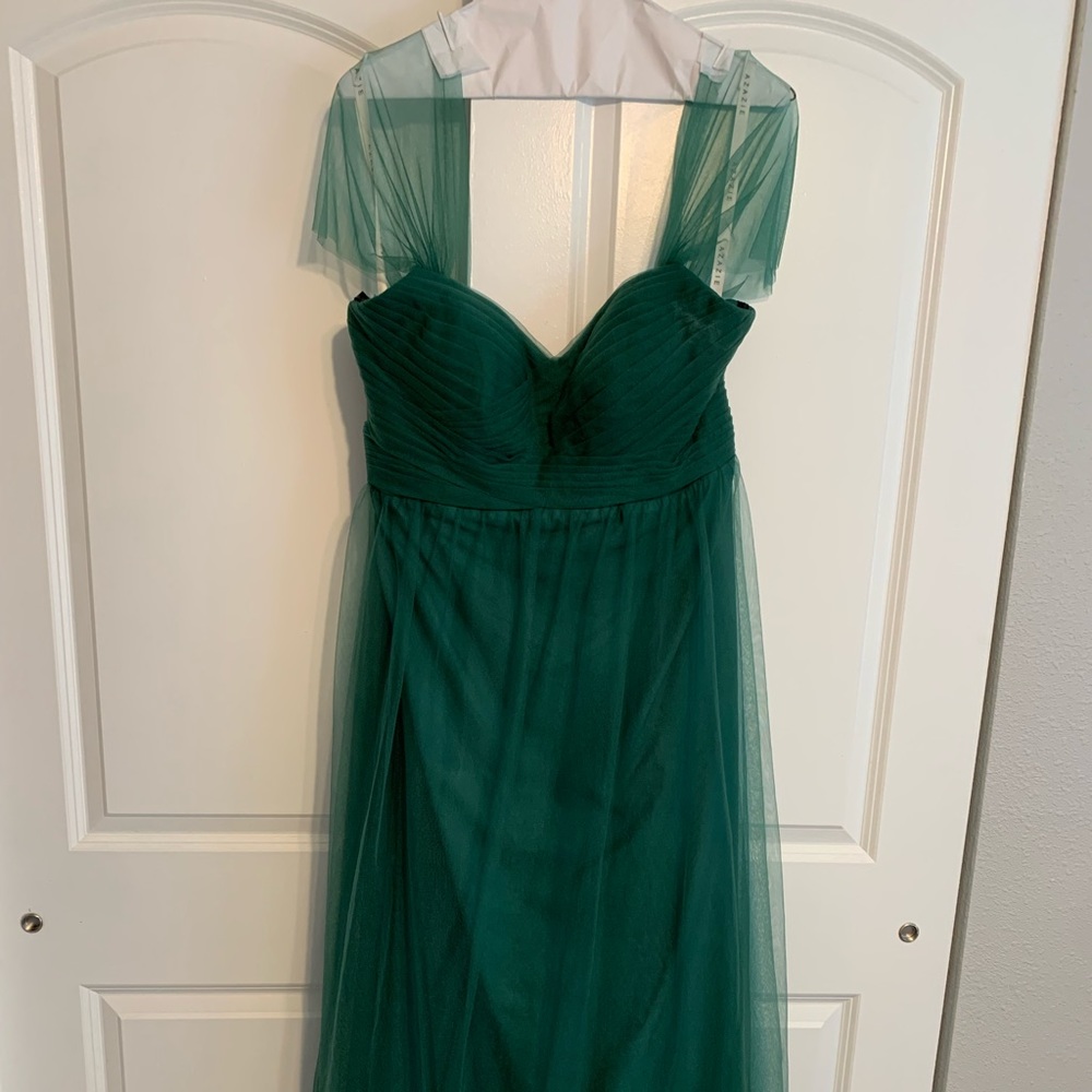 Azazie Emerald Green Bridesmaid Dress